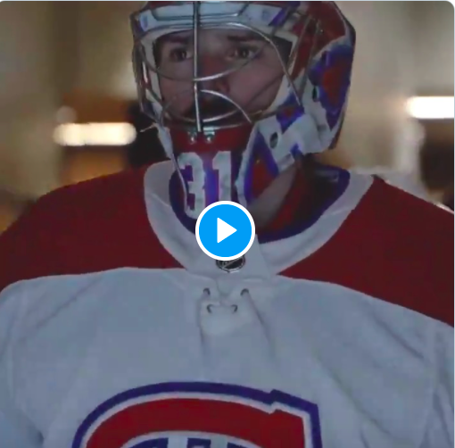 AYOYE!!! Carey Price qui lance UN CRI venant du COEUR...