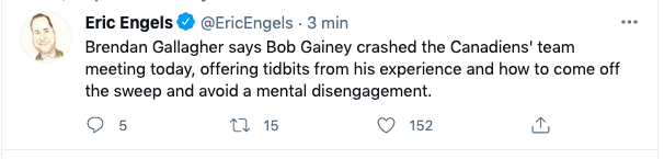 Bob Gainey a débarqué dans la chambre!!!!