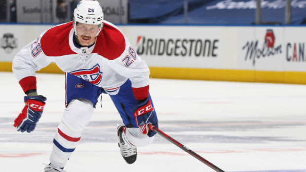 Dany Dubé est allé voir Jeff Petry à l'entraînement...