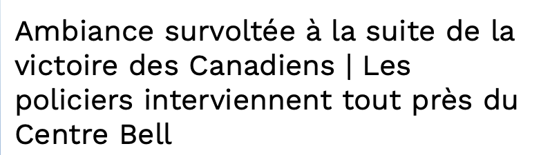 Des gens blessés en voulant s'enfuir des gaz LACRIMOGÈNES...