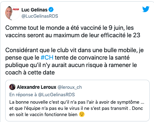 Dominique Ducharme de retour le 23 juin?