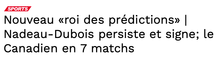 Gabriel Nadeau-Dubois ne FLANCHE pas...