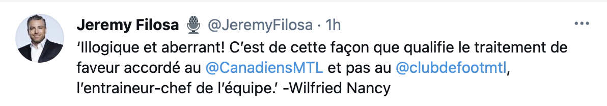 Il faut vraiment que le CF Montréal prenne son trou...