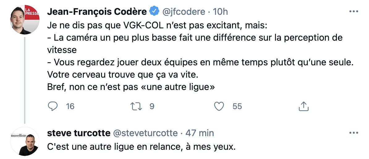 La vitesse de la série Colorado-Vegas, une illusion d'optique ???