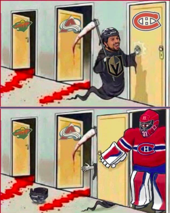 Les fans du CH répondent aux fans de Vegas sur TWITTER..