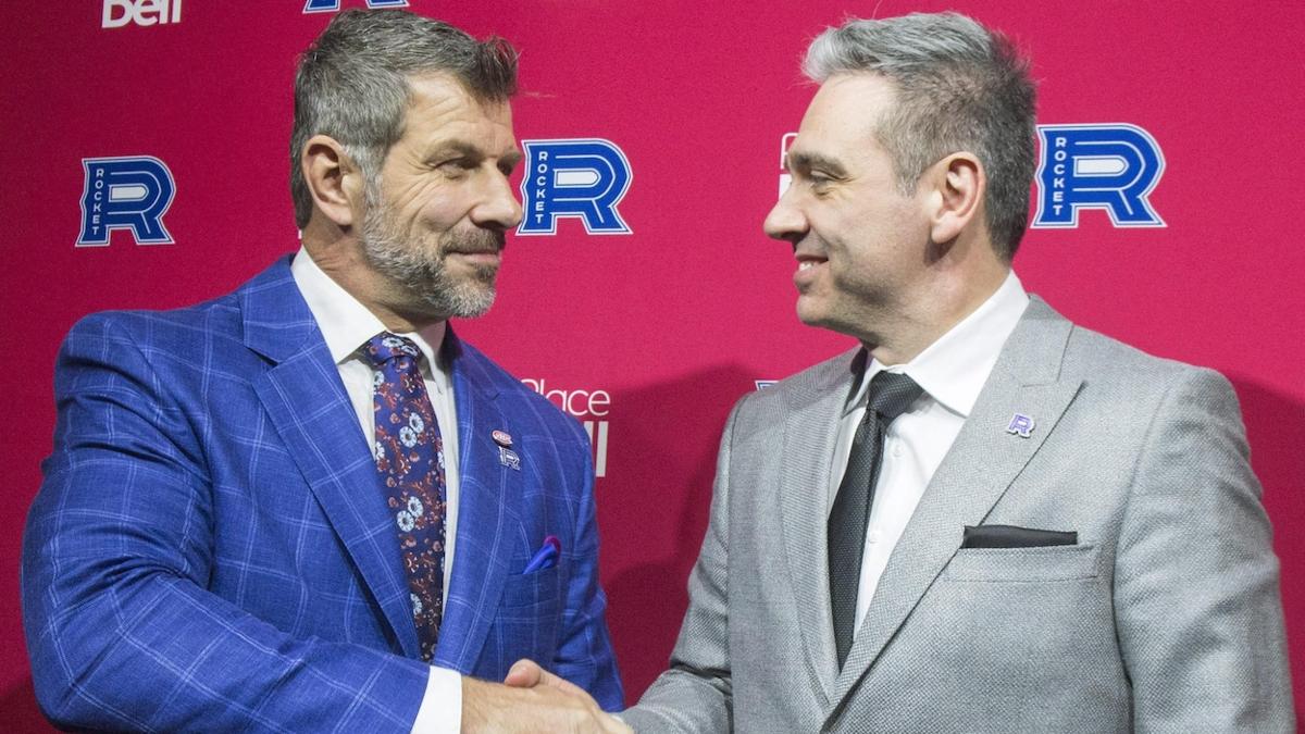 Marc Bergevin a TASSÉ Joël Bouchard après la série contre WInnipeg..