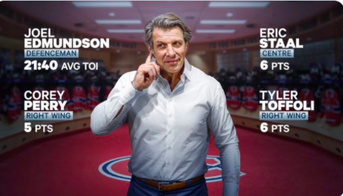 Marc Bergevin le DG des SÉRIES...