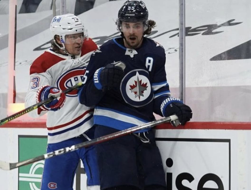 Mark Scheifele a la face d'un gars...