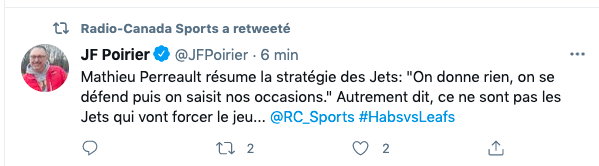 Montréal-Winnipeg...une série qui s'annonce PLATE?