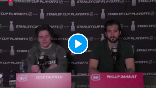 Phil Danault a payé Cole Caufield?