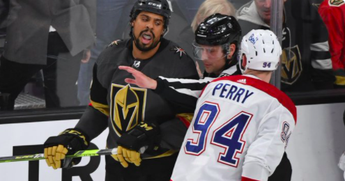 Ryan Reaves MENACE Corey Perry...