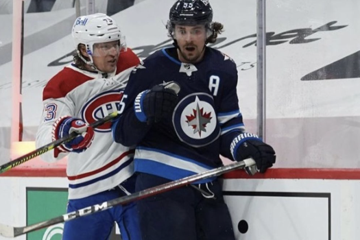 Mark Scheifele a la face d'un gars...