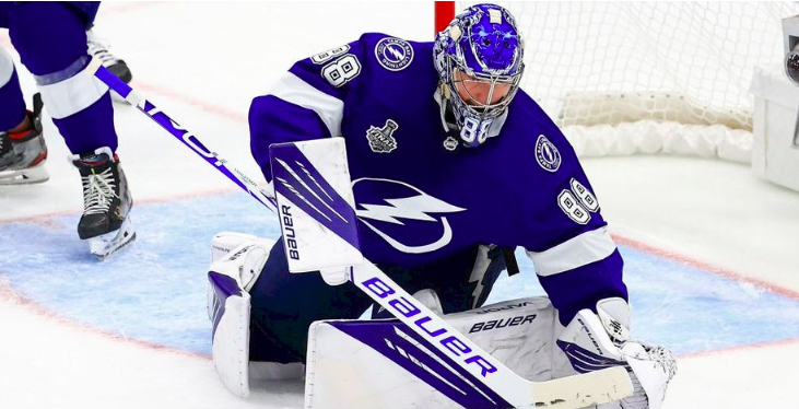 Andrei Vasilevskiy est rendu dans la tête du CH....