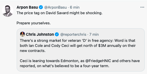 David Savard a été SURPAYÉ par Marc Bergevin!!!!