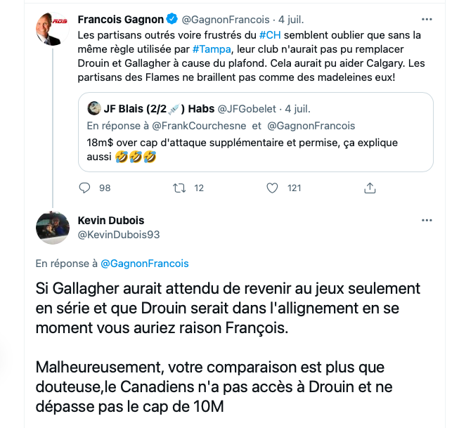 François Gagnon L'ANTI-CH aux ARGUMENTS BIDON...