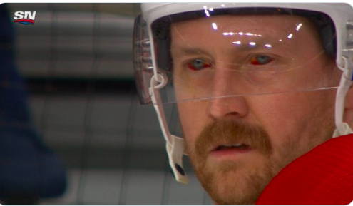 Jeff Petry explique ses YEUX en SANG!!!