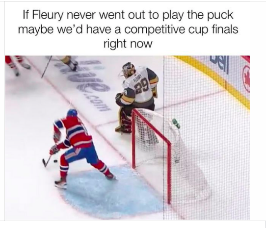 Marc-André Fleury...Est le responsable de la PIRE FINALE de la Coupe Stanley?