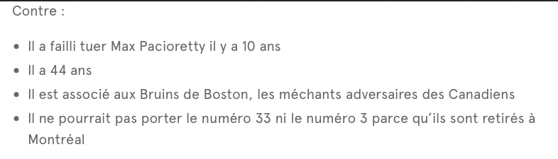 RDS veut Zdeno Chara à Montréal...