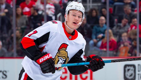 Brady Tkachuk MENACE les Sénateurs..