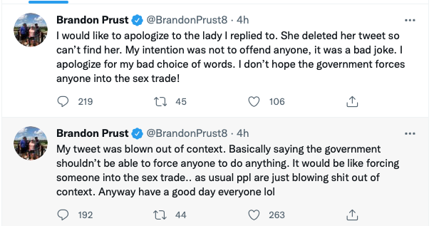 Brandon Prust pris dans un autre SCANDALE HORRIBLE...