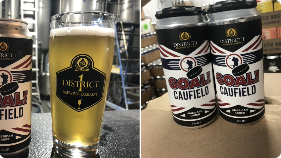 Cole Caufield est rendu avec sa marque de bière !!!