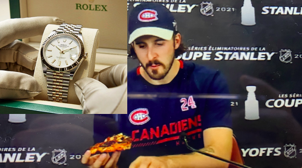 HAHA!!! La ROLEX achetée par Phil Danault est...