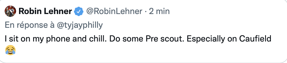 HAHA...Robin Lehner fait encore des cauchemars de Cole Caufield...