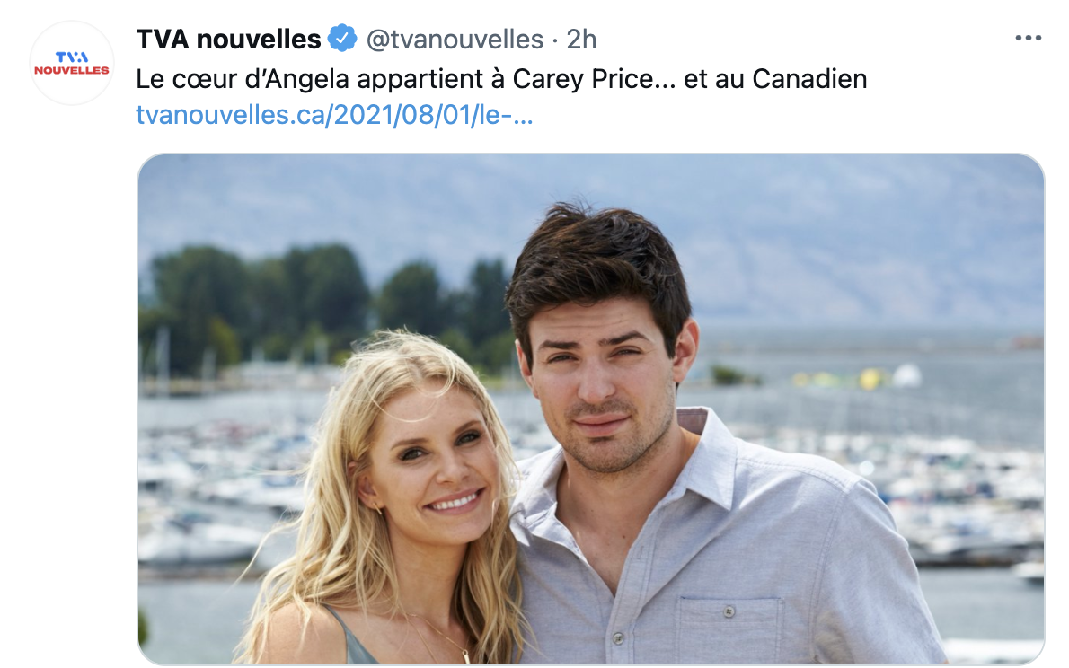 Il faut vraiment que TVA NOUVELLES lâche Carey Price...