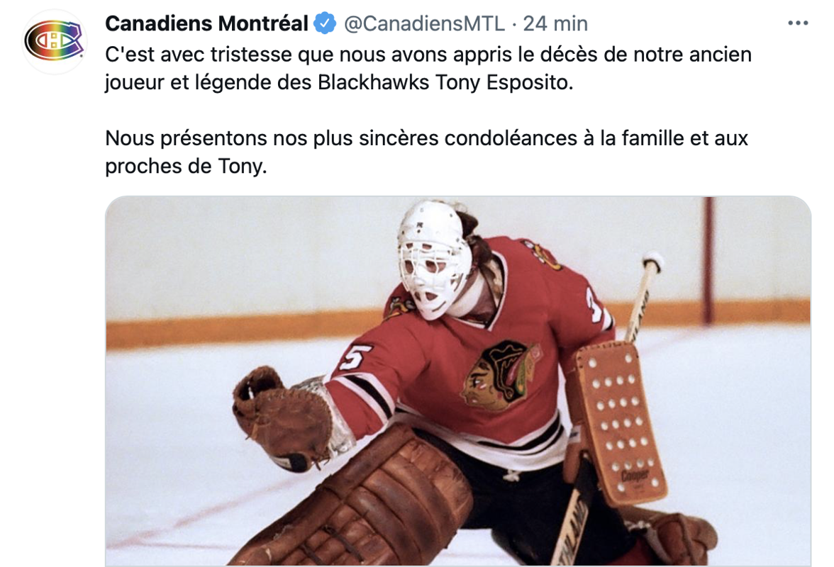 La grande classe du Canadien de Montréal...