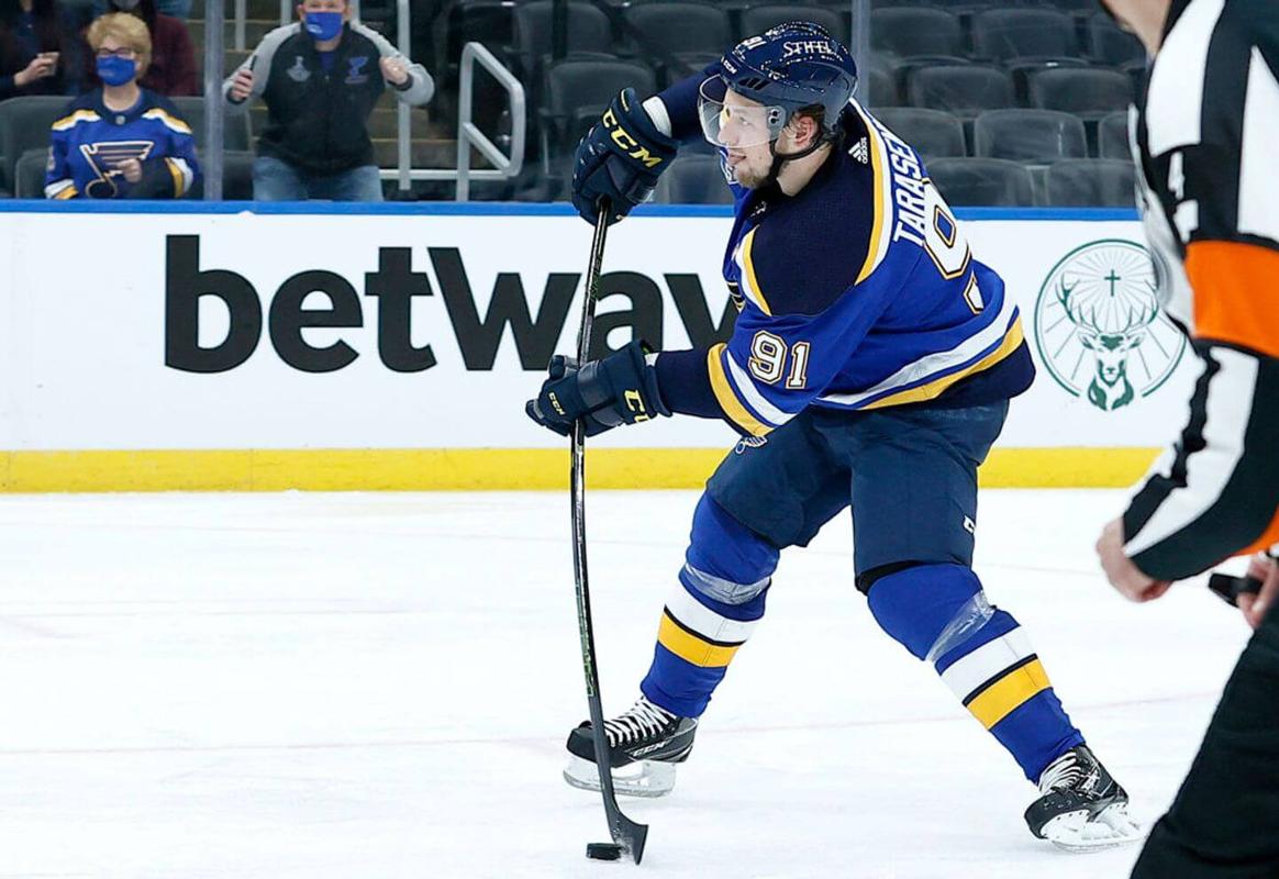 Les Blues auraient demandé à Vladimir Tarasenko...