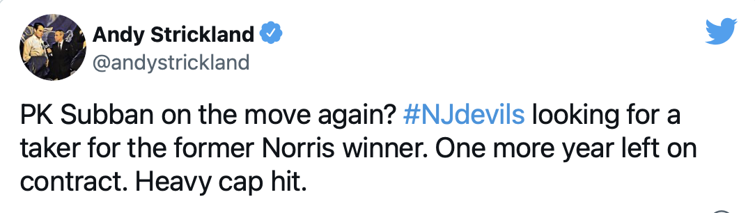 PK Subban à Montréal, gratuit, comme Marc-André Fleury?