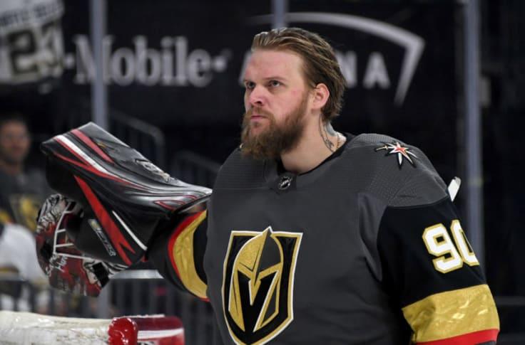 Robin Lehner encore en train de CHIÂLER...