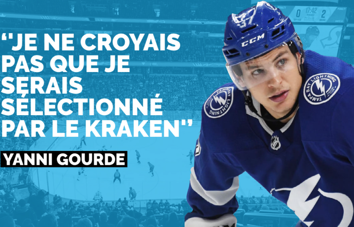 Yanni Gourde est encore sur la BROSSE...