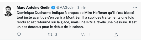 Carey Price sera prêt...une aide du CIEL pour Jonathan Drouin...