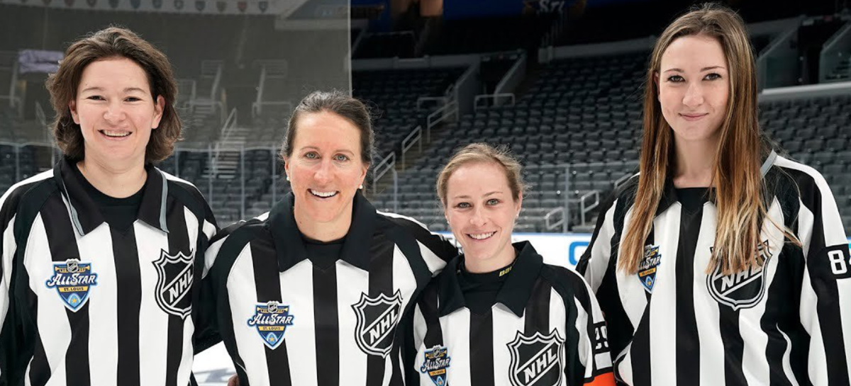 Des femmes vont arbitrer dans la LNH!!!!!