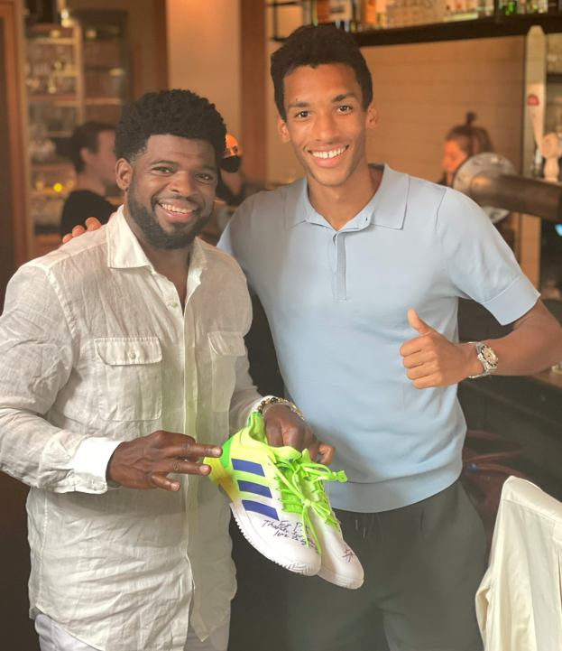 Faudrait pas que PK Subban INFLUENCE Félix Auger-Aliassime de la MAUVAISE façon...