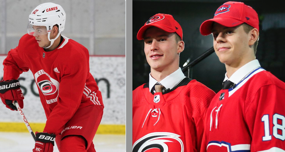 Jesperi Kotkaniemi au CENTRE d'Andrei Svechnikov?