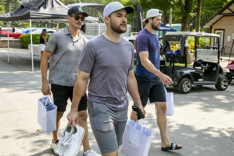 Jonathan Drouin et sa blonde ont accueilli Josh Anderson...