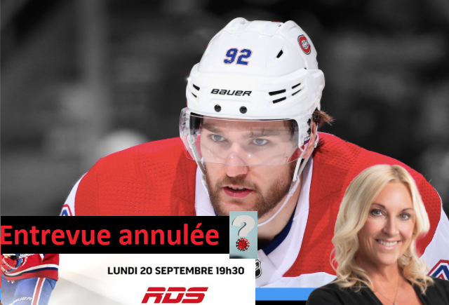 L'entrevue de Jonathan Drouin n'est pas encore ANNULÉE...