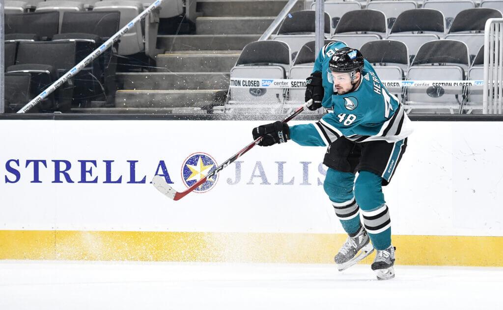 Les Bruins tournent toujours autour de Tomas Hertl...