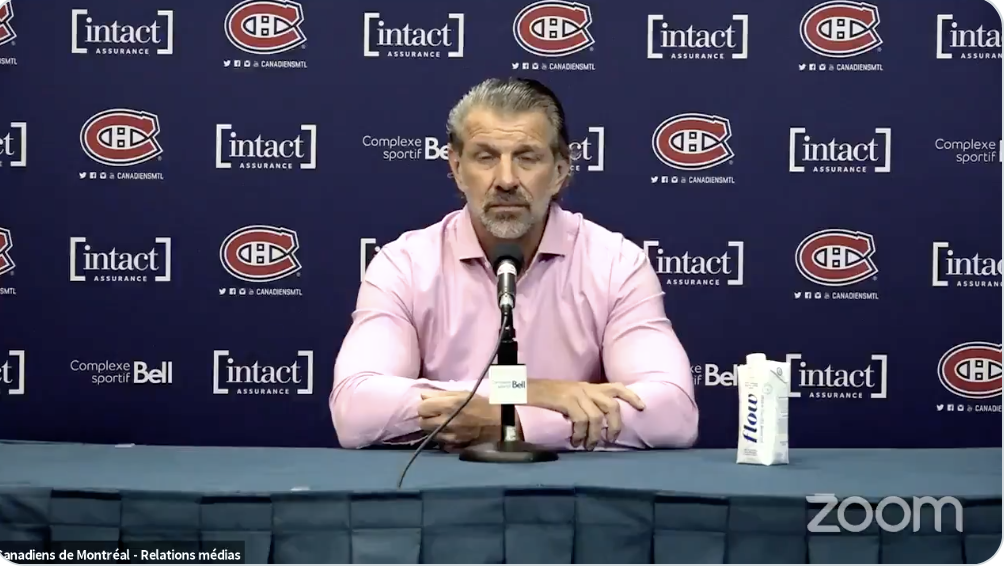 Marc Bergevin a continué de parler du fameux plan...