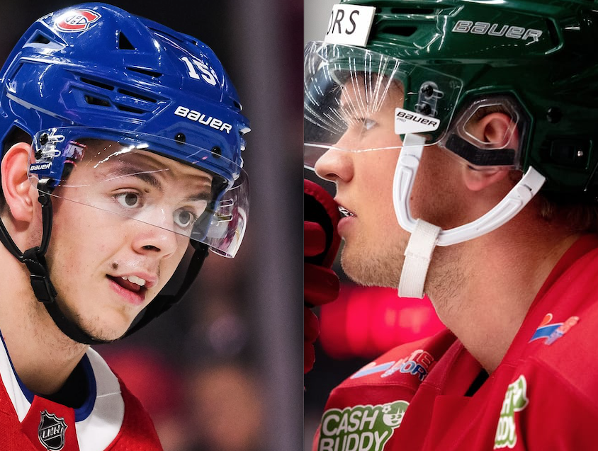 Mattias Norlinder donne une leçon de vie à Jesperi Kotkaniemi...