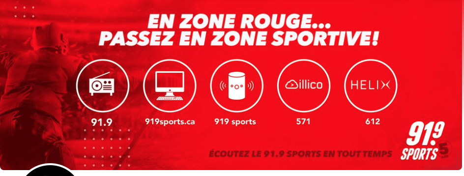 MESSAGE au 91,9 Sports...votre radio GRICHE!!!!