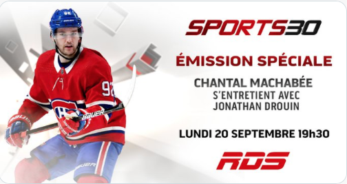 Pourquoi Jonathan Drouin a choisi RDS au lieu de TVA Sports...