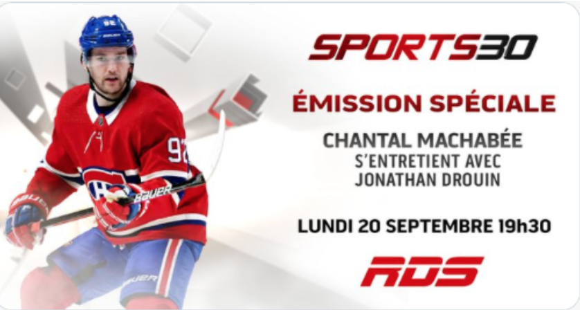 RDS enlève sa PUB de l'entrevue de Jonathan Drouin!!!!!!