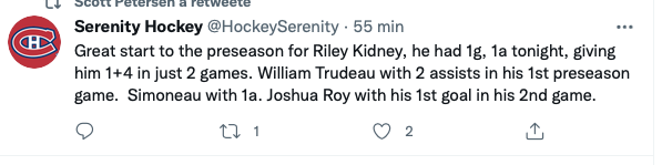 Riley Kidney...le VOL de Timmins...