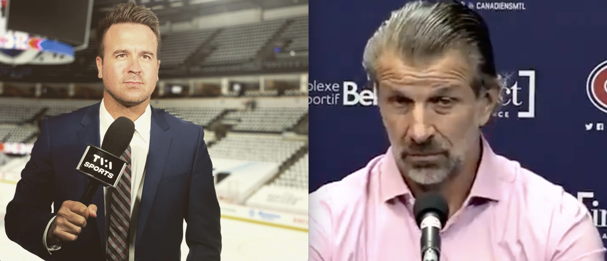 Un journaliste de TVA Sports essaie de faire rire Bergevin, MAIS...