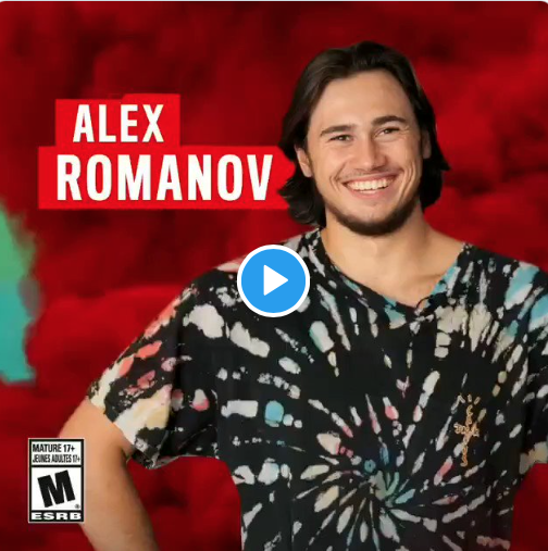 Alex Romanov fait la promotion d'un JEU de GUNS!!!