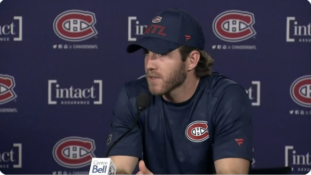 AYOYE...Mike Hoffman voulait absolument revenir ce soir, pour une raison...