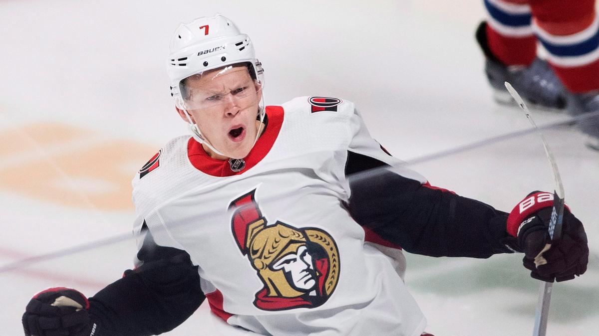 Brady Tkachuk sera du match de jeudi contre les Sharks!!